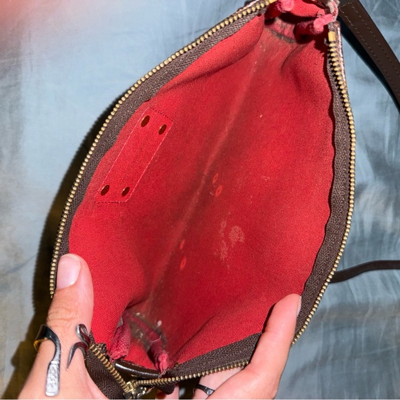 FINAL PRICE Louis Vuitton Eva bag in Damier ebene - Picture 8 of 9